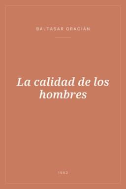 Portada de La calidad de los hombres