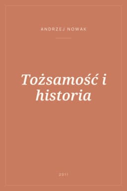Portada de Tożsamość i historia