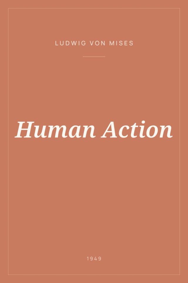 Portada de Human Action