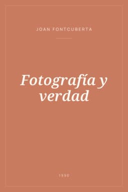 Portada de Fotografía y verdad