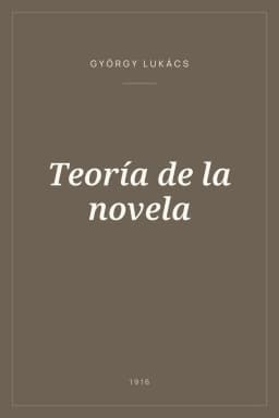Portada de Teoría de la novela