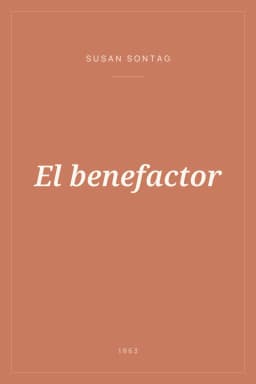 Portada de El benefactor