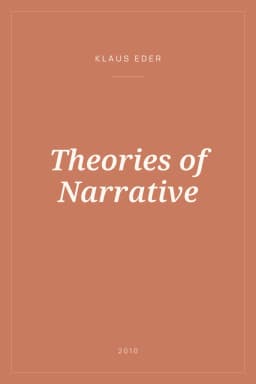 Portada de Theories of Narrative