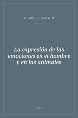 Portada de La expresión de las emociones en el hombre y en los animales