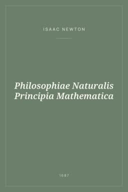 Portada de Philosophiae Naturalis Principia Mathematica