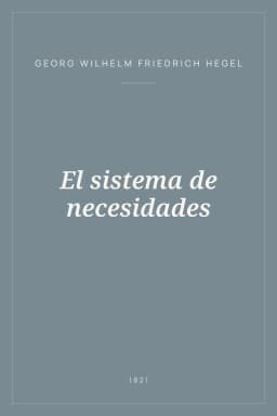 Portada de El sistema de necesidades