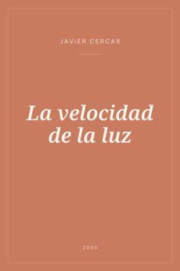 Portada de La velocidad de la luz