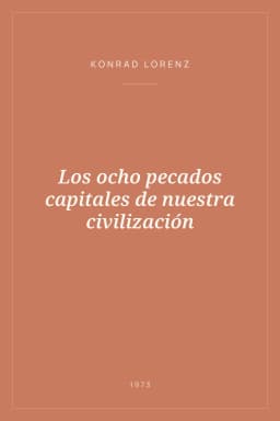 Portada de Los ocho pecados capitales de nuestra civilización