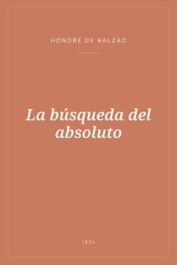 Portada de La búsqueda del absoluto