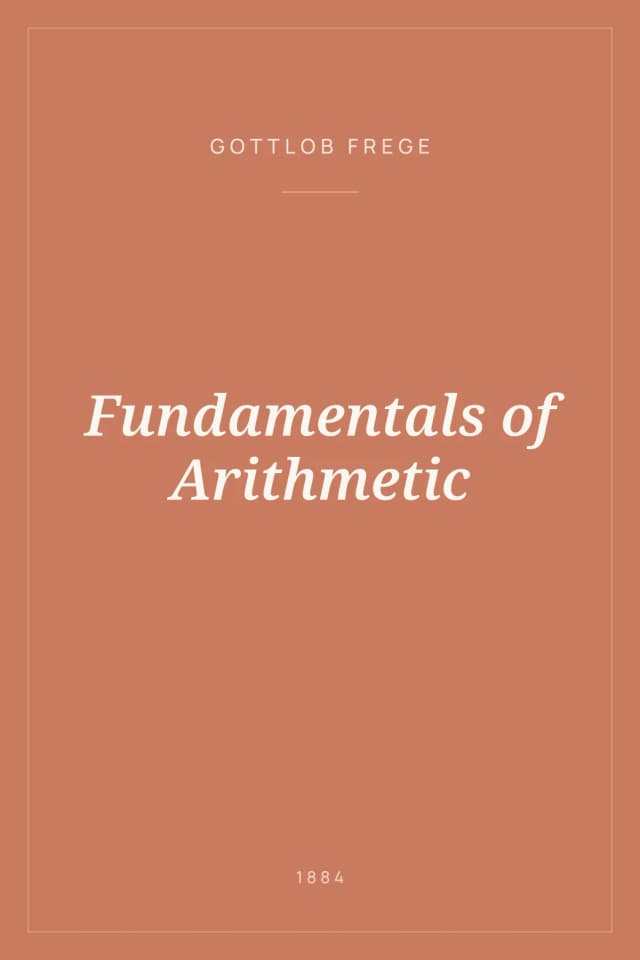 Portada de Fundamentals of Arithmetic