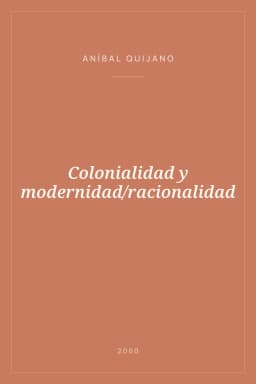 Portada de Colonialidad y modernidad/racionalidad