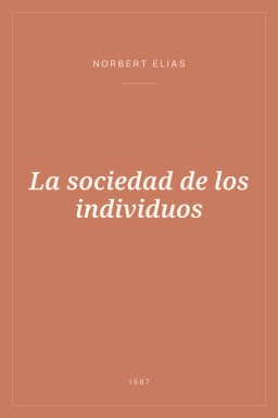Portada de La sociedad de los individuos