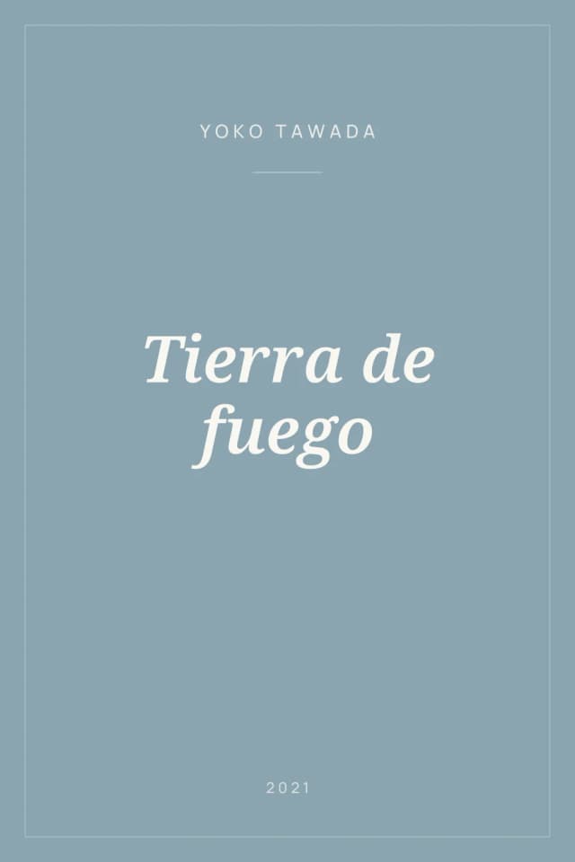 Portada de Tierra de fuego