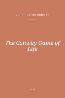 Portada de The Conway Game of Life