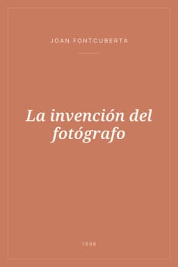 Portada de La invención del fotógrafo