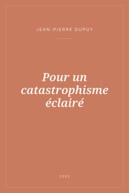 Portada de Pour un catastrophisme éclairé
