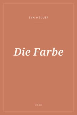Portada de Die Farbe