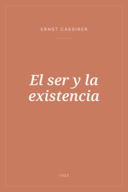 Portada de El ser y la existencia