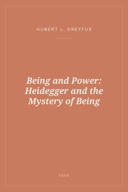 Portada de Being and Power: Heidegger and the Mystery of Being