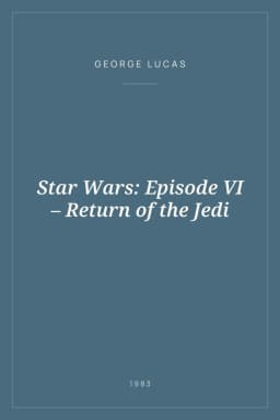 Portada de Star Wars: Episode VI – Return of the Jedi