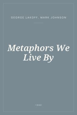 Portada de Metaphors We Live By