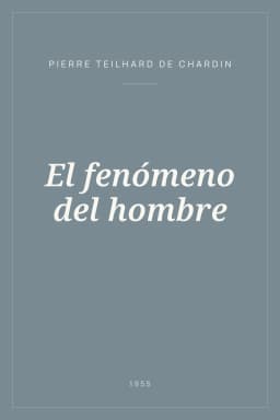 Portada de El fenómeno del hombre