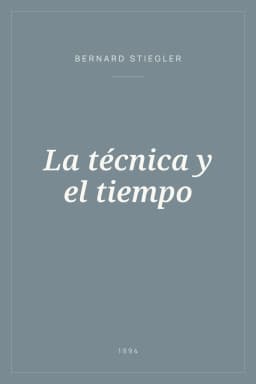 Portada de La técnica y el tiempo