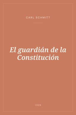 Portada de El guardián de la Constitución