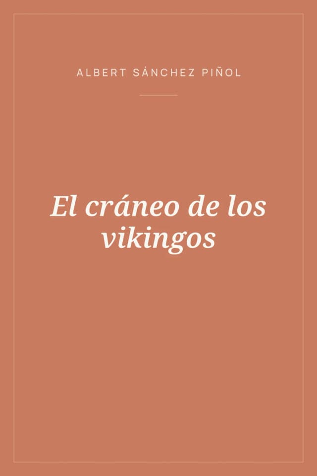 Portada de El cráneo de los vikingos