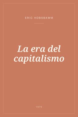 Portada de La era del capitalismo