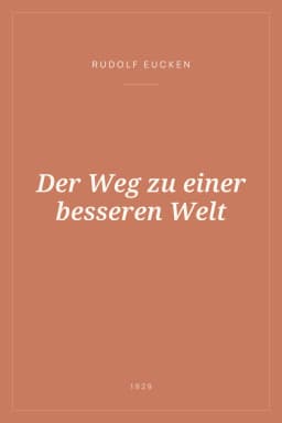 Portada de Der Weg zu einer besseren Welt