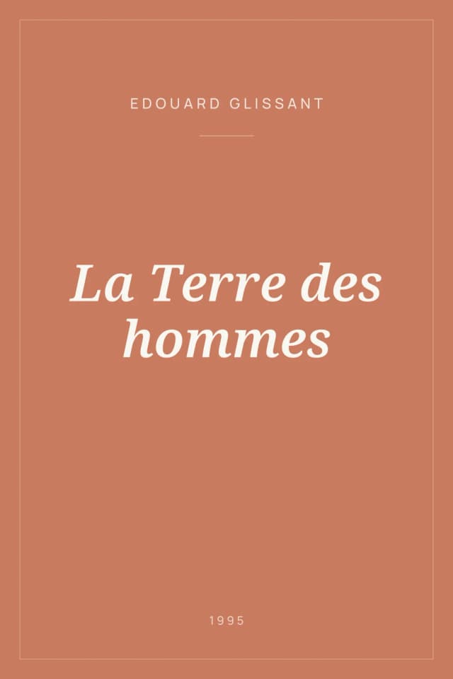 Portada de La Terre des hommes