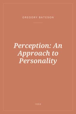 Portada de Perception: An Approach to Personality