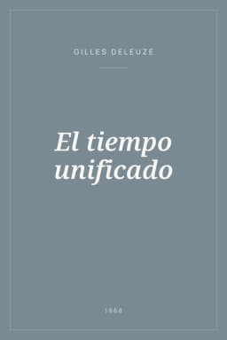 Portada de El tiempo unificado