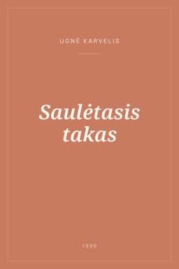 Portada de Saulėtasis takas