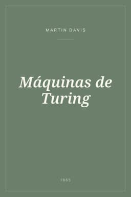 Portada de Máquinas de Turing