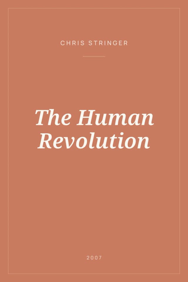 Portada de The Human Revolution