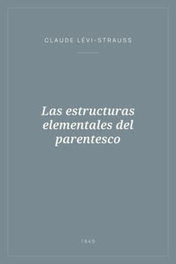 Portada de Las estructuras elementales del parentesco
