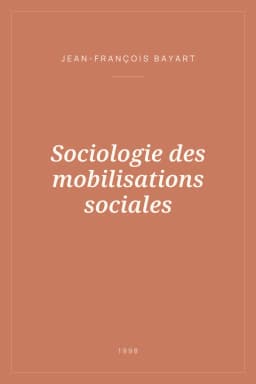 Portada de Sociologie des mobilisations sociales