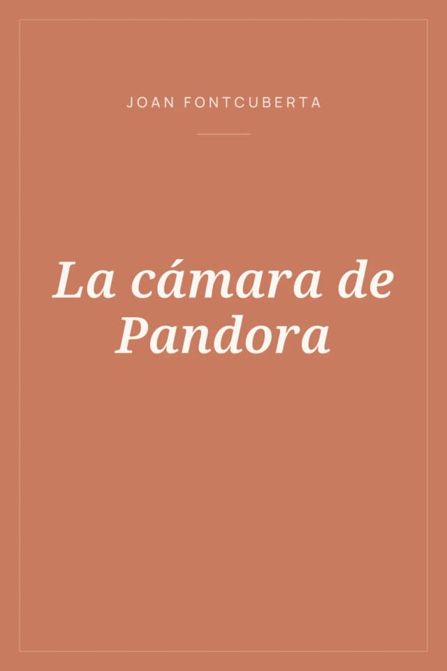 Portada de La cámara de Pandora