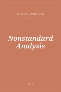 Portada de Nonstandard Analysis