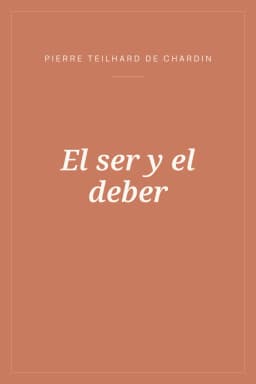 Portada de El ser y el deber