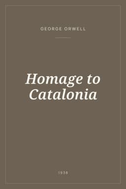 Portada de Homage to Catalonia