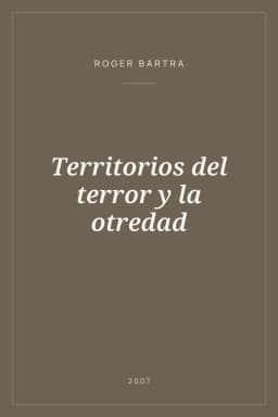 Portada de Territorios del terror y la otredad