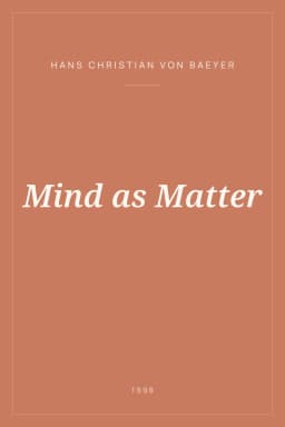 Portada de Mind as Matter