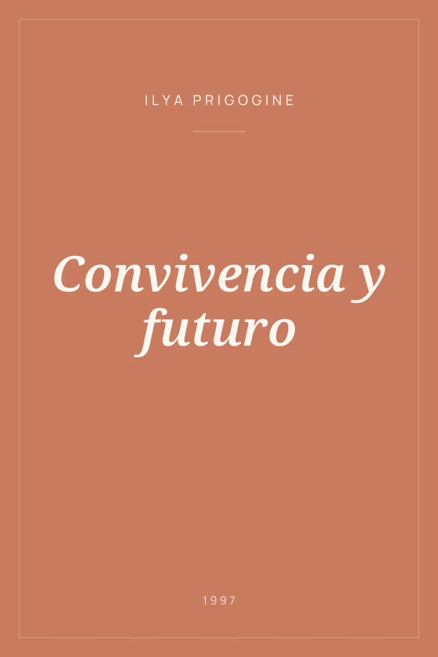 Portada de Convivencia y futuro
