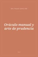 Portada de Oráculo manual y arte de prudencia