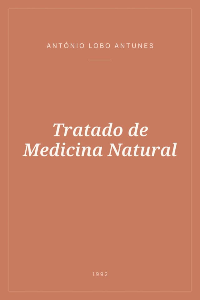 Portada de Tratado de Medicina Natural
