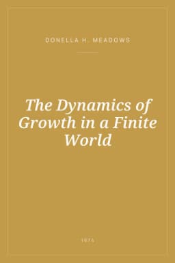 Portada de The Dynamics of Growth in a Finite World