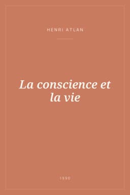 Portada de La conscience et la vie